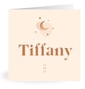 Geboortekaartje naam Tiffany m1