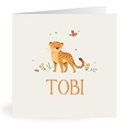 Geboortekaartje naam Tobi u2