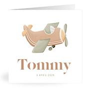 Geboortekaartje naam Tommy j1