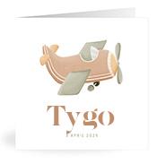 Geboortekaartje naam Tygo j1