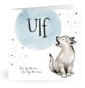 Geboortekaartje naam Ulf j4