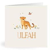 Geboortekaartje naam Ulfah u2