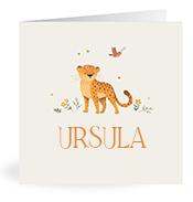 Geboortekaartje naam Ursula u2