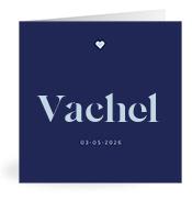 Geboortekaartje naam Vachel j3