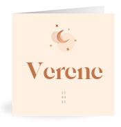 Geboortekaartje naam Verene m1