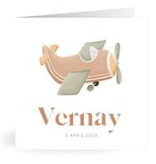 Geboortekaartje naam Vernay j1