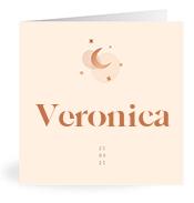 Geboortekaartje naam Veronica m1