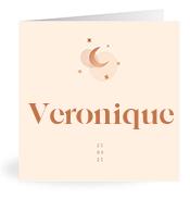 Geboortekaartje naam Veronique m1