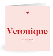 Geboortekaartje naam Veronique m3