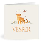 Geboortekaartje naam Vesper u2