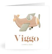 Geboortekaartje naam Viggo j1