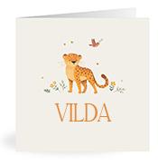 Geboortekaartje naam Vilda u2