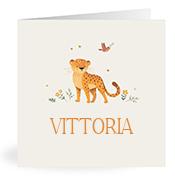 Geboortekaartje naam Vittoria u2