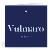 Geboortekaartje naam Vulmaro j3