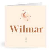 Geboortekaartje naam Wilmar m1