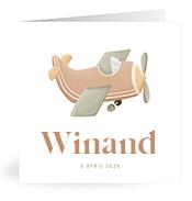 Geboortekaartje naam Winand j1