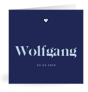 Geboortekaartje naam Wolfgang j3