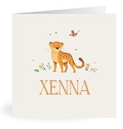 Geboortekaartje naam Xenna u2