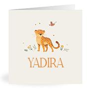 Geboortekaartje naam Yadira u2