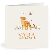 Geboortekaartje naam Yara u2