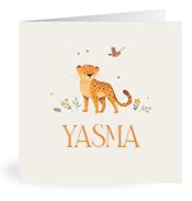 Geboortekaartje naam Yasma u2
