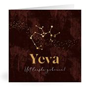 Geboortekaartje naam Yeva u3