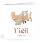Geboortekaartje naam Yiğit j1
