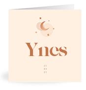 Geboortekaartje naam Ynes m1