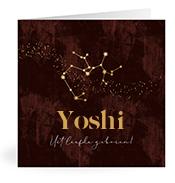 Geboortekaartje naam Yoshi u3