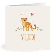 Geboortekaartje naam Yudi u2