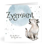 Geboortekaartje naam Zygmunt j4