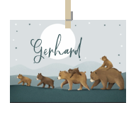 Geboortekaartje naam Gerhard j2