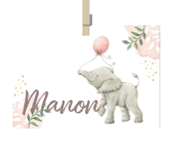 Kaart van Naam Manon
