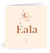Geboortekaartje naam Éala m1