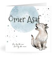 Geboortekaartje naam Ömer Asaf j4